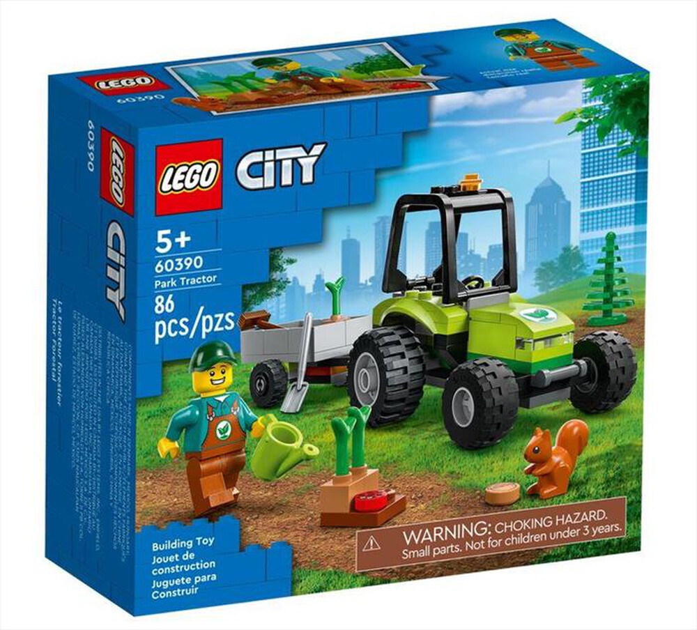 "LEGO - CITY TRATTORE DEL PARCO - 60390-Multicolore"