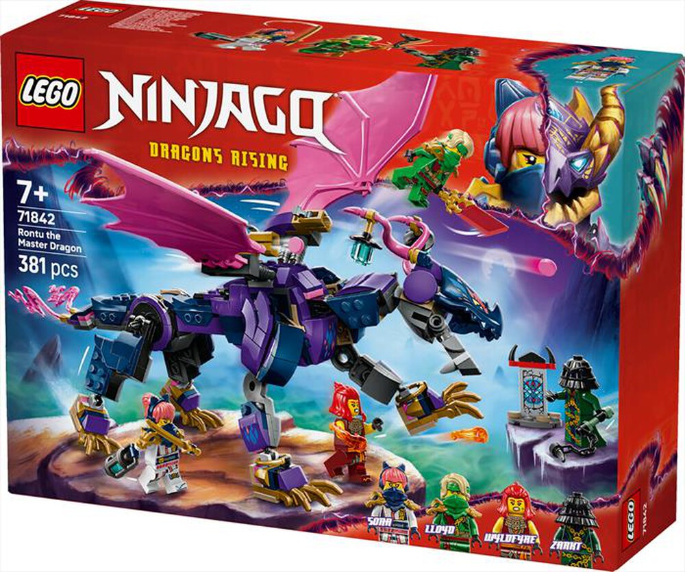 "LEGO - NINJAGO Rontu, il Drago Maestro - 71842"