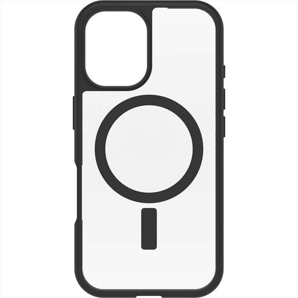 "OTTERBOX - REACT MAGSAFE HICHEW CUSTODIA PER IPHONE 16-Nero/trasparente"