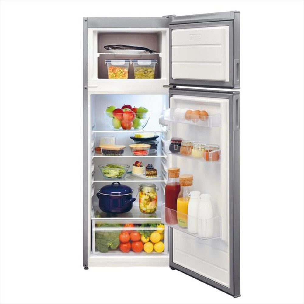 "CANDY - Frigorifero 2 porte CDV1S514S Classe F 212 lt-Argento"