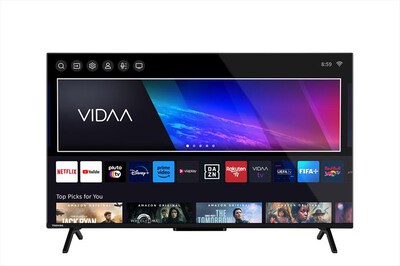 TOSHIBA - Smart TV LED UHD 4K 43" 43QV2463DA-Nero