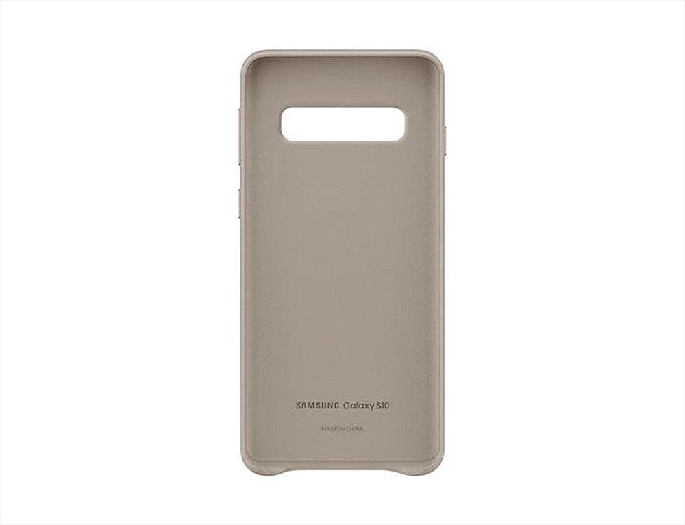 "SAMSUNG - LEATHER COVER GALAXY S10-Grigio"