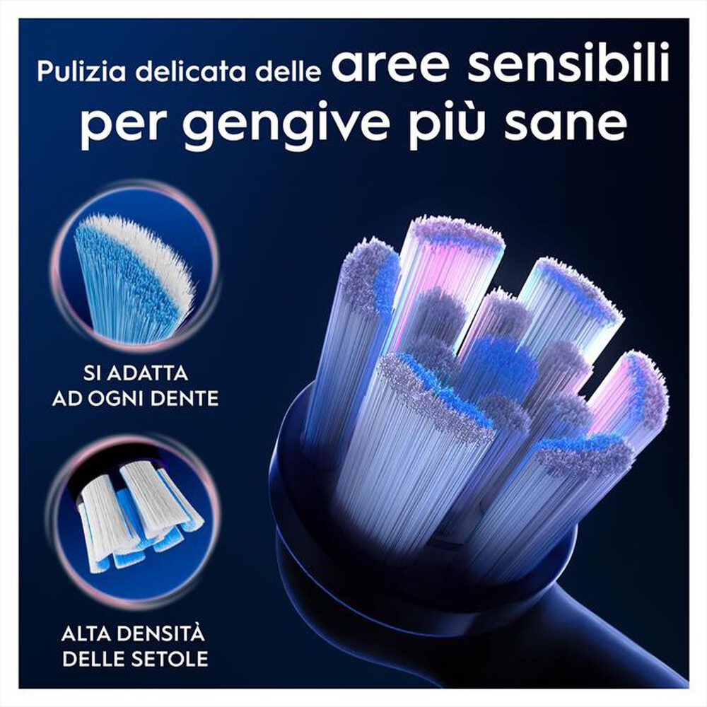 Immagine del prodotto ORAL-B - OB PW REFILL GENTLE CARE BLACK X2CT-NERO
