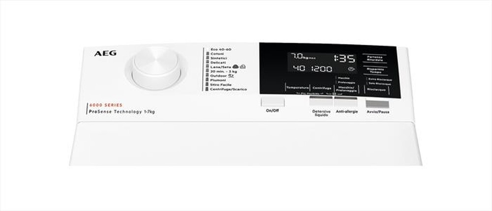 "AEG - Lavatrice LTR6G72E 7 Kg Classe E-Bianco"