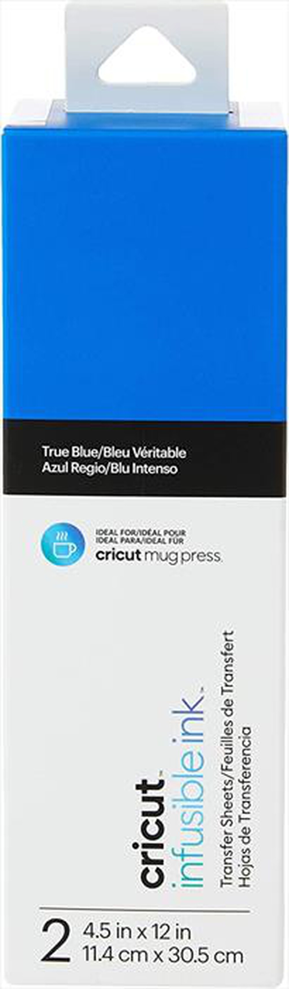 "CRICUT - INFUSIBLE INK 2 FOGLI-True Blue"