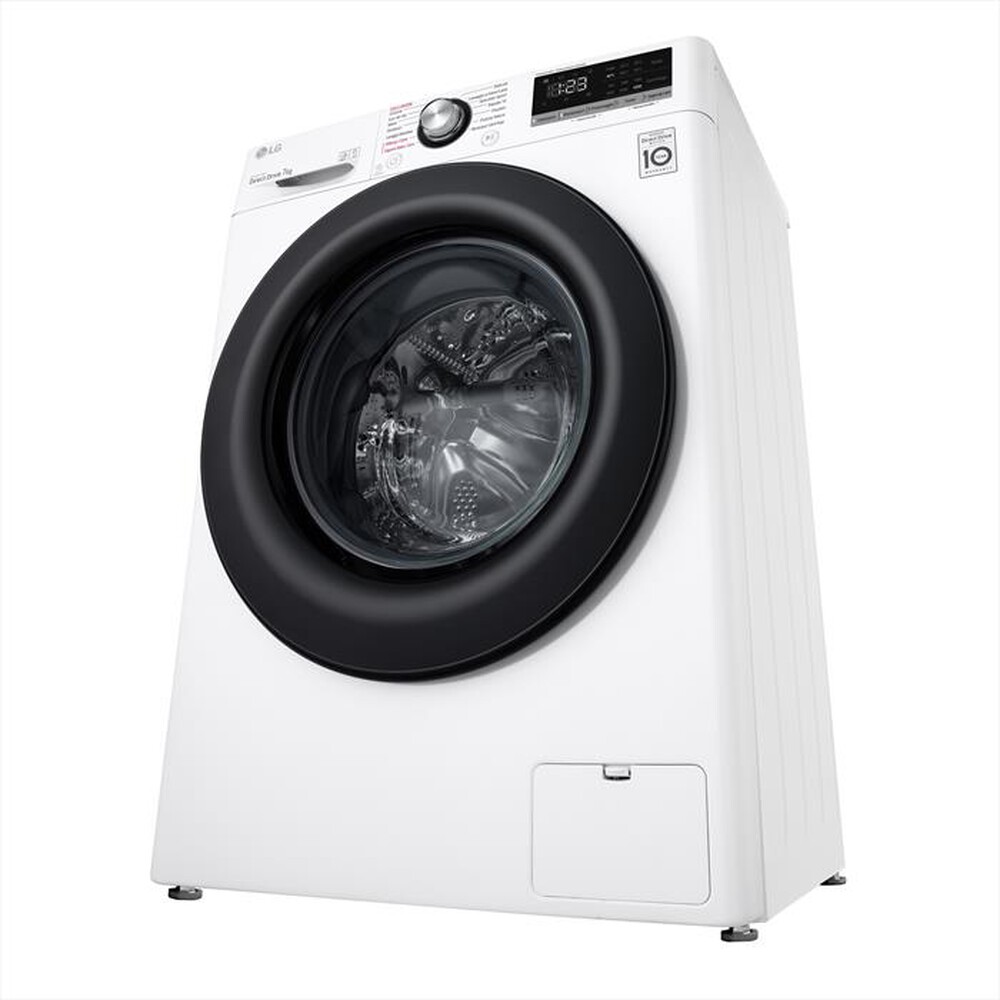 "LG - Lavatrice F2WV3S7S6E 7 Kg Classe D-White"