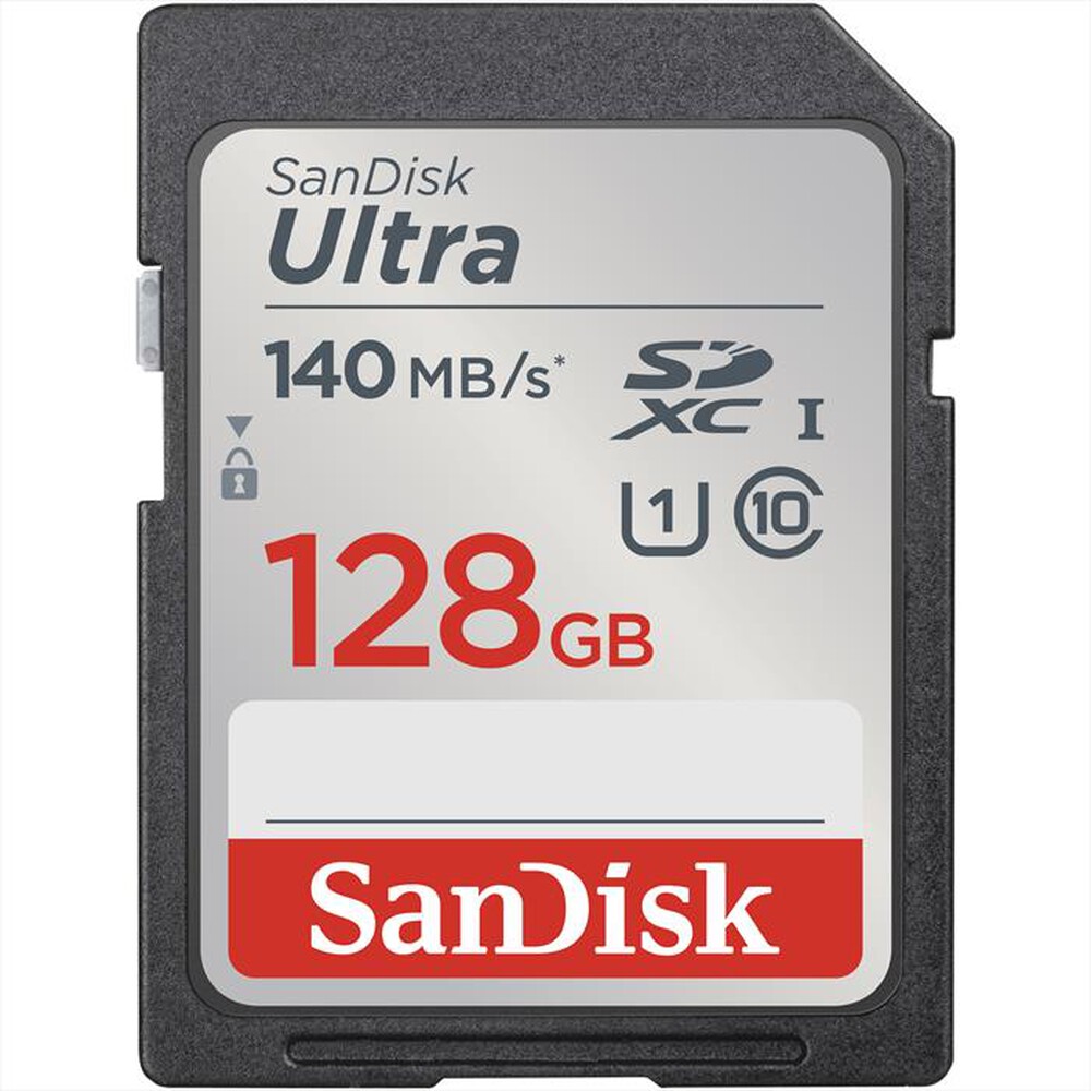"SANDISK - SD ULTRA C10 128GB"