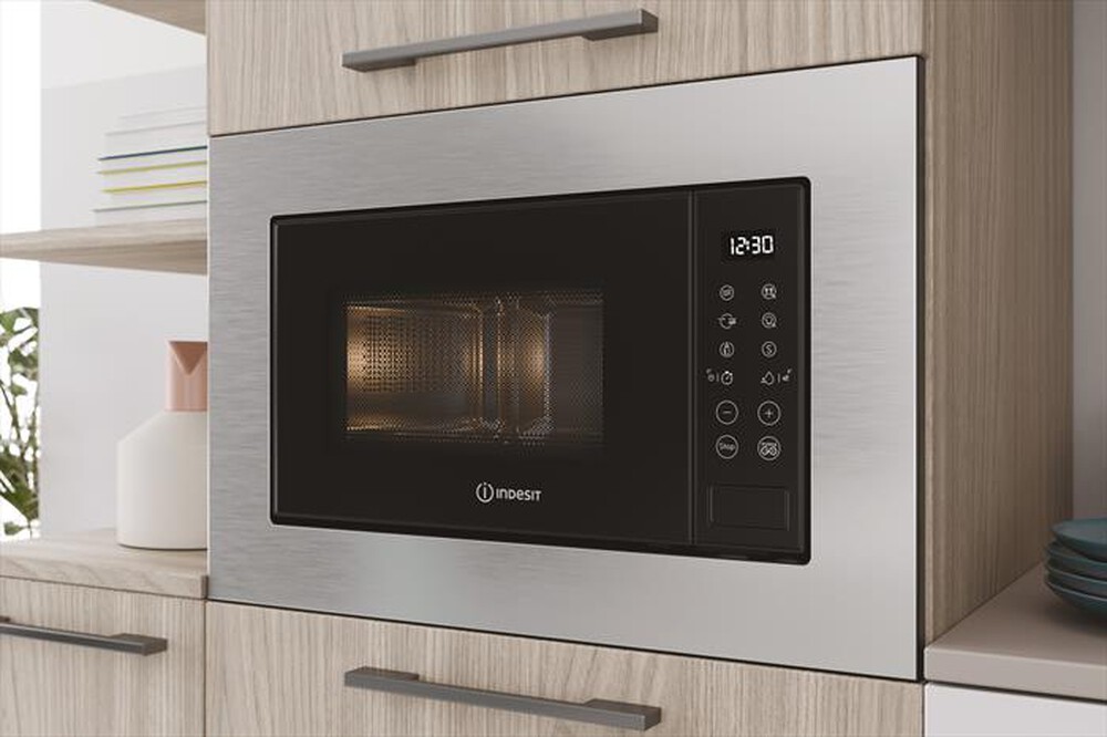 Immagine del prodotto INDESIT - MWI 120 GX.1 MICROWAVE WITH GRILL, 20 LT-Acciaio inox