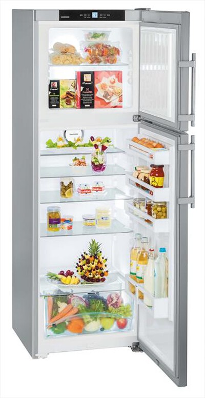 LIEBHERR - Frigorifero 2 porte CTPESF 3316-23 Classe F 320lt-Acciaio