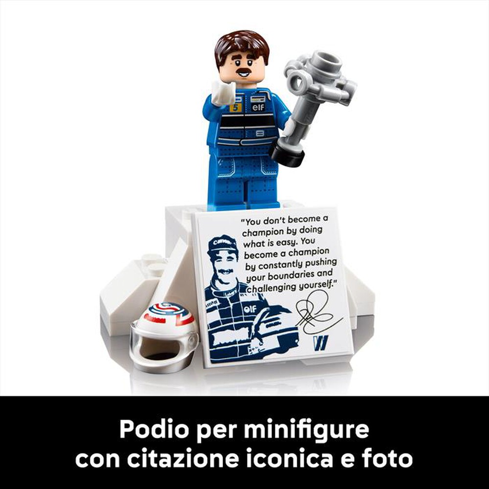 Immagine del prodotto LEGO - ICONS Williams Racing FW14B e Nigel Mansell 10353