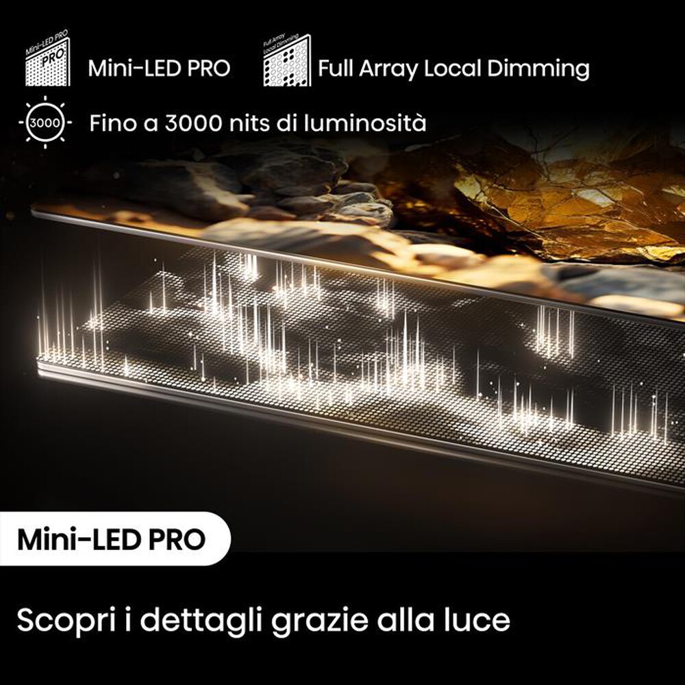 Immagine del prodotto HISENSE - Smart TV MINI LED UHD 4K 65" 65U8NQ-NERO