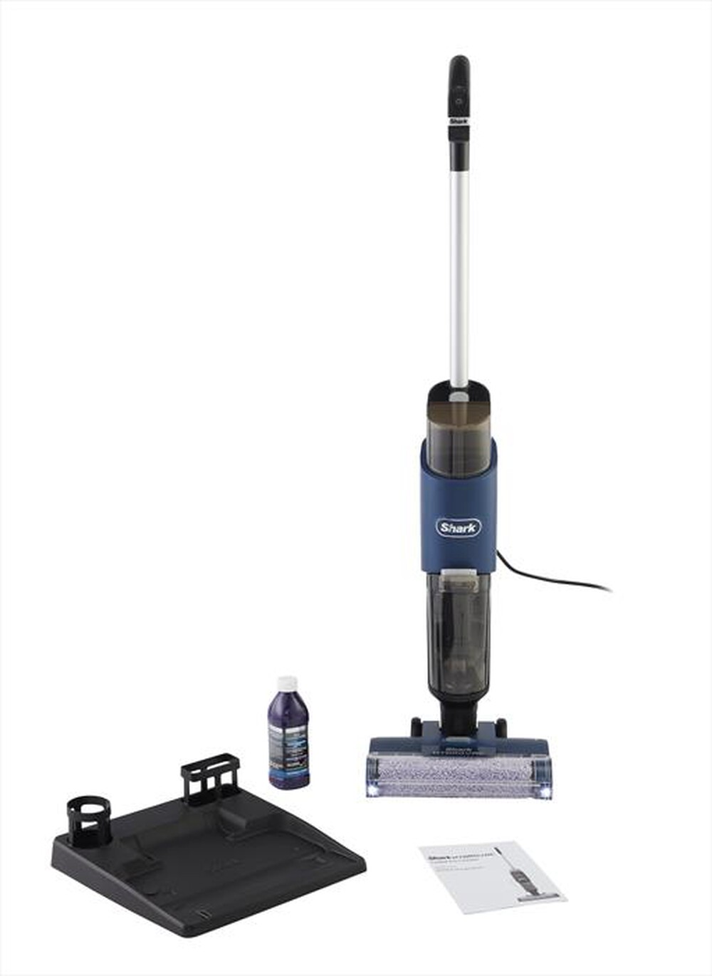 "SHARK - ASPIRAPOLVERE E LAVAPAVIMENTI CON FILO HYDROVAC-Blu Navy"