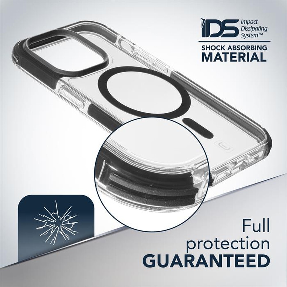Immagine del prodotto CELLULARLINE - Custodia back TETRACMAGIPH15PROT per iPhone 15 Pro-Trasparente
