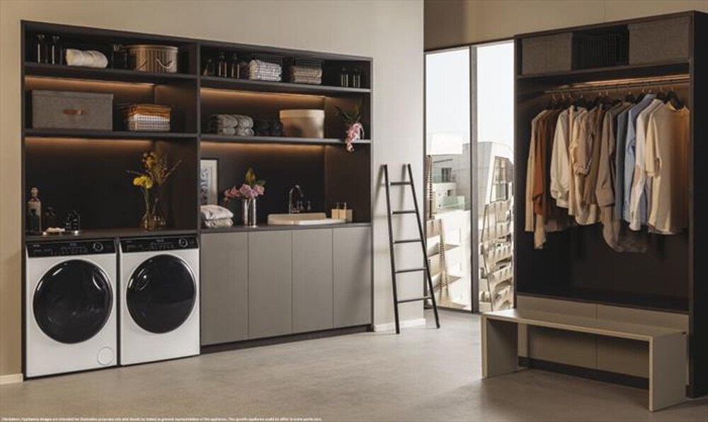 "HAIER - Asciugatrice HD90-A3959 9 Kg Classe A+++-Bianco"