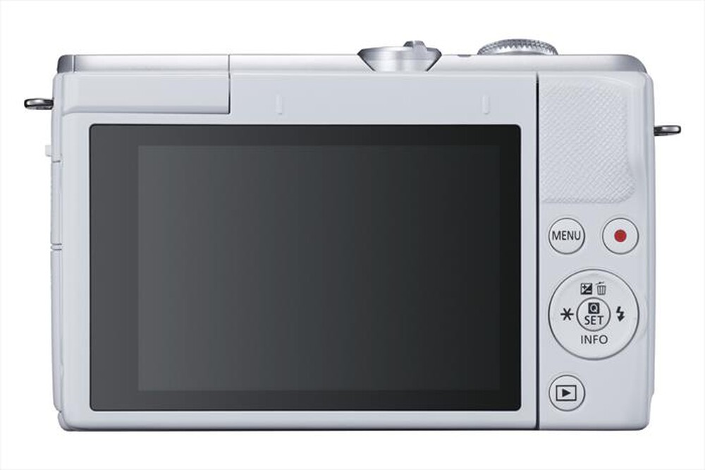 "CANON - EOS M200 WHITE + EF-M 15-45 MM-White/Silver"