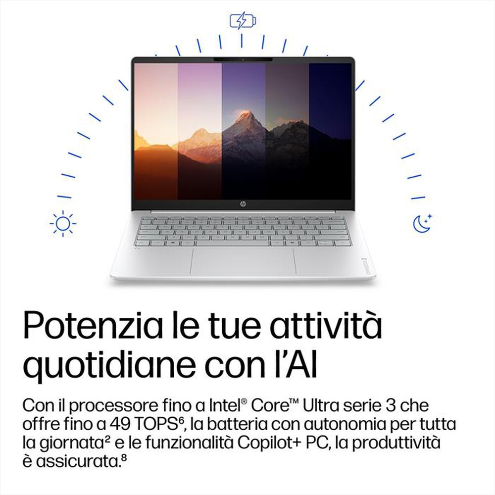 Immagine del prodotto HP - Notebook OMNIBOOK 3 16-BU0002NLX-Glacier Silver