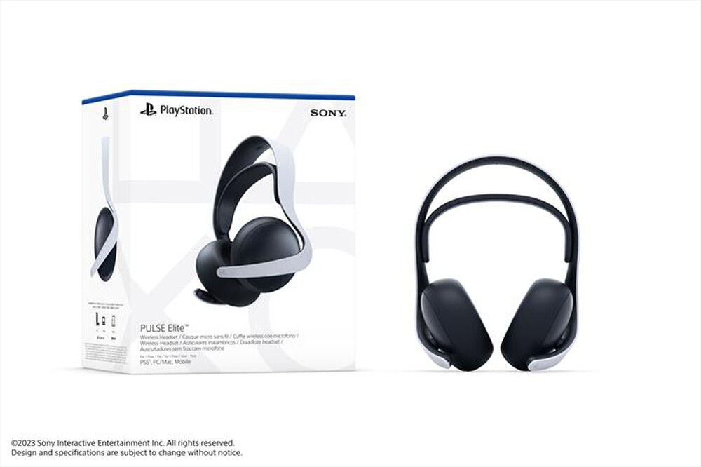 "SONY COMPUTER - Cuffie wireless con microfono PULSE Elite"