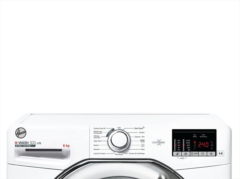 "HOOVER - Lavatrice slim H3W34 262DCE-11 6 Kg Classe D"