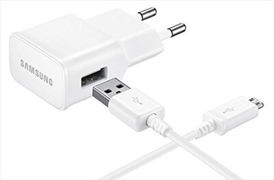 SAMSUNG - EP-TA20EWEUGWW Caricabatterie da Viaggio-BIANCO