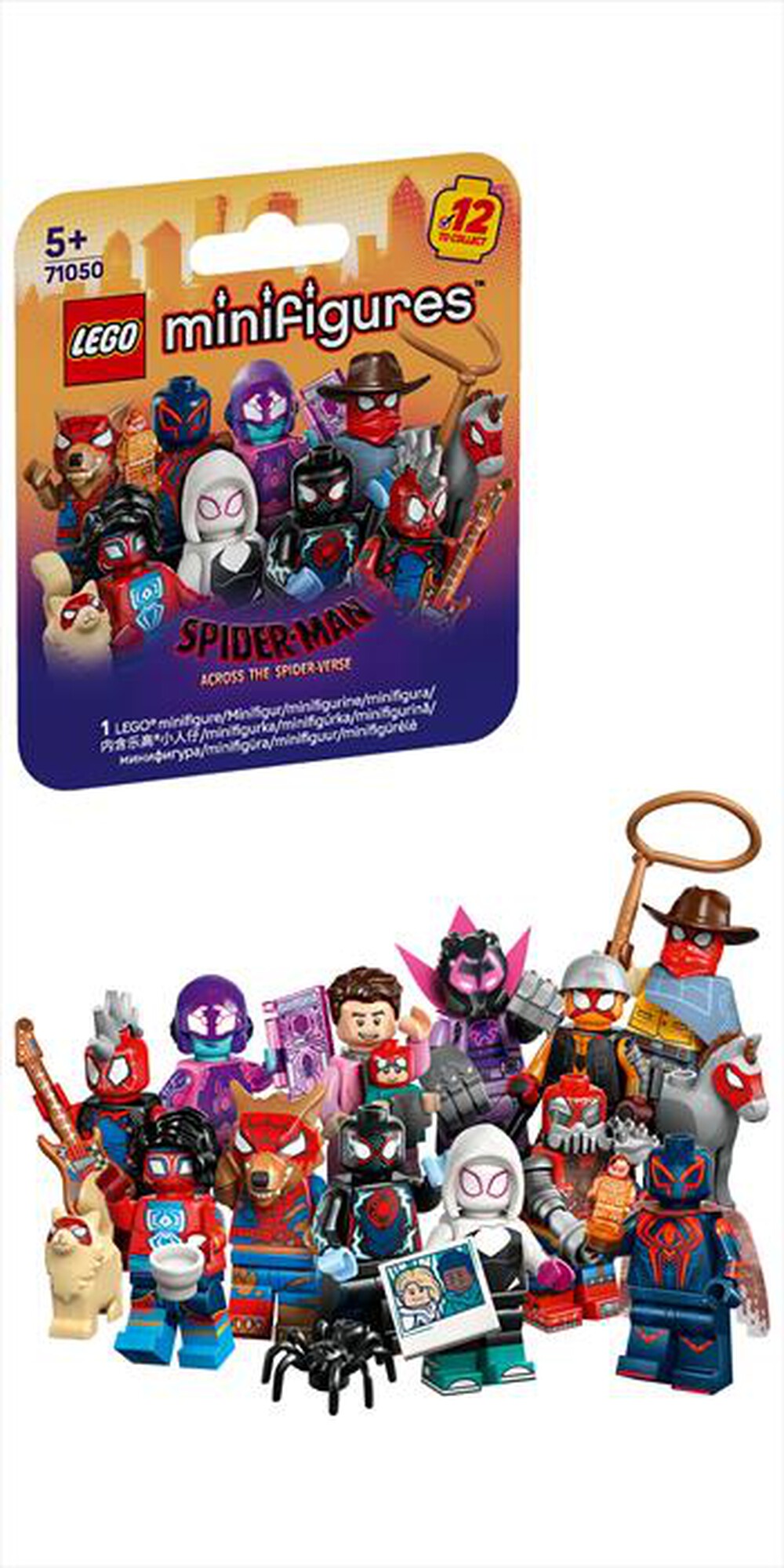 Immagine del prodotto LEGO - MINIFIGURES SpiderMan Across the SpiderVerse 71050
