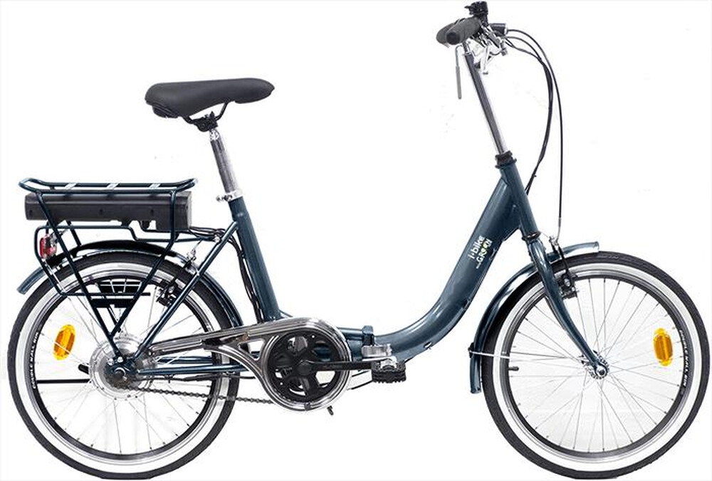 "IBIKE - City bike FOLD GREEN-BLU TURCHESE"