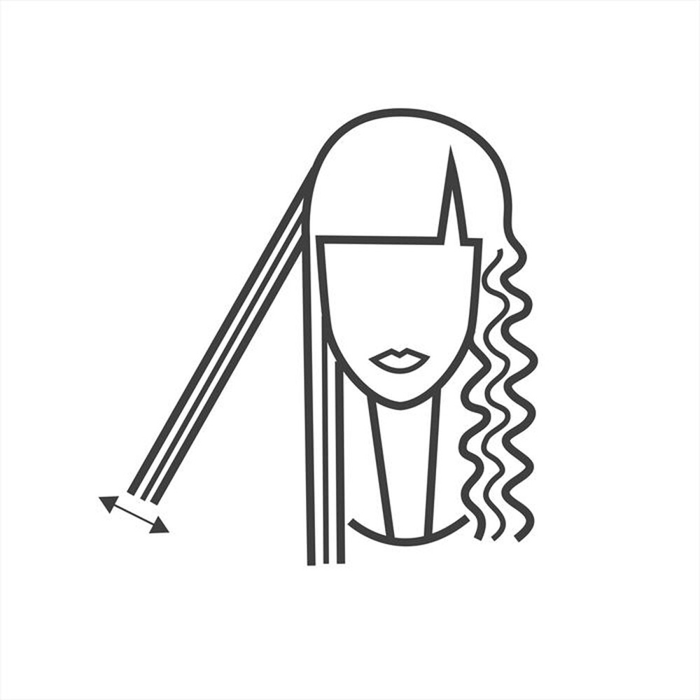 "BELLISSIMA IMETEC - Ferro per capelli conico GT15 200-BIANCO"