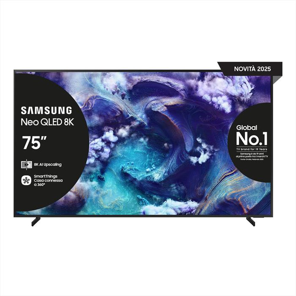 "SAMSUNG - QE75QN900FTXZT-Titan Black"