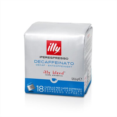 ILLY - 18 CAPSULE CAFFÈ IPERESPRESSO DECAFFEINATO