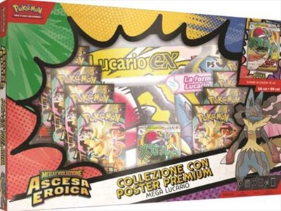 POKEMON - Coll Poster Premium di Mega Lucario Mega Gardevoir