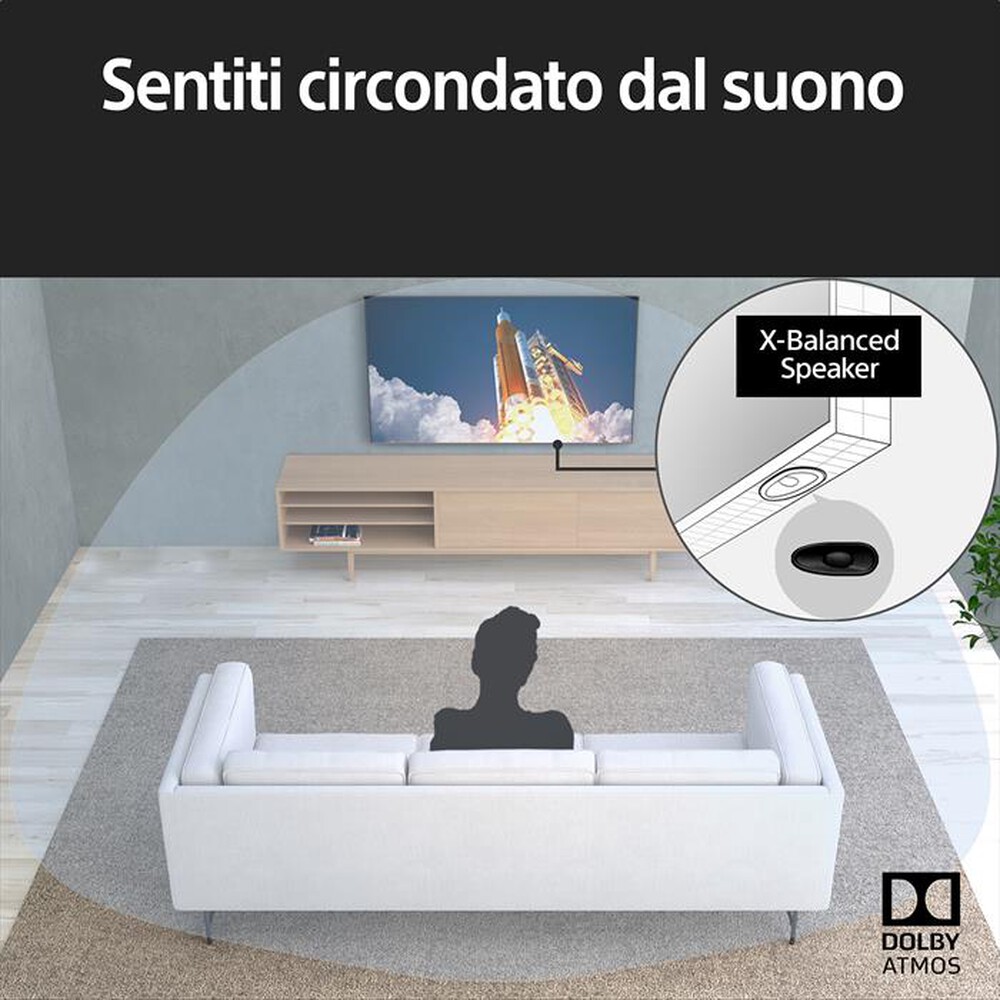 "SONY - Smart TV BRAVIA LED UHD 4K 50\" KD50X85KAEP"