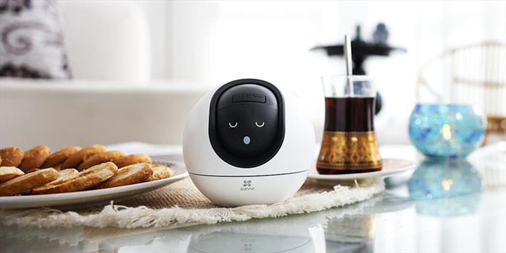 "EZVIZ - Telecamera Smart Home C6 + MICROSD 32GB-White"