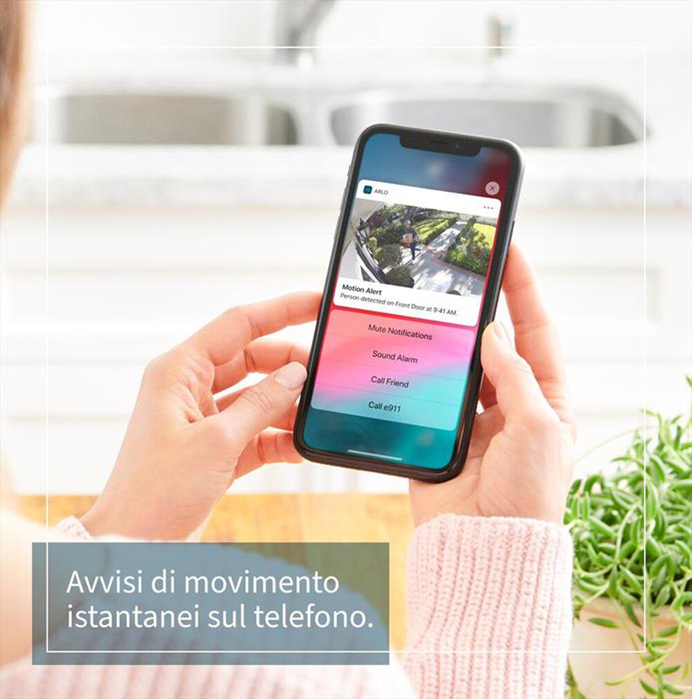 Immagine del prodotto ARLO - ESSENTIAL 4 CAMERE WI-FI-White