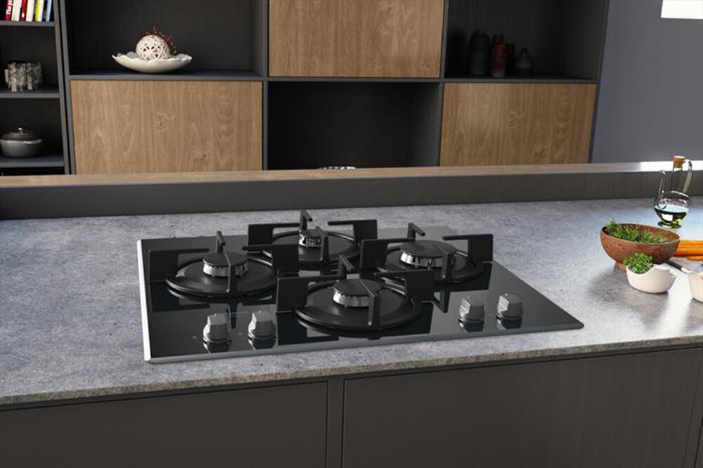 "HOTPOINT ARISTON - Piano cottura a gas HAGD 61S/ICE 4 fuochi 59,6cm"