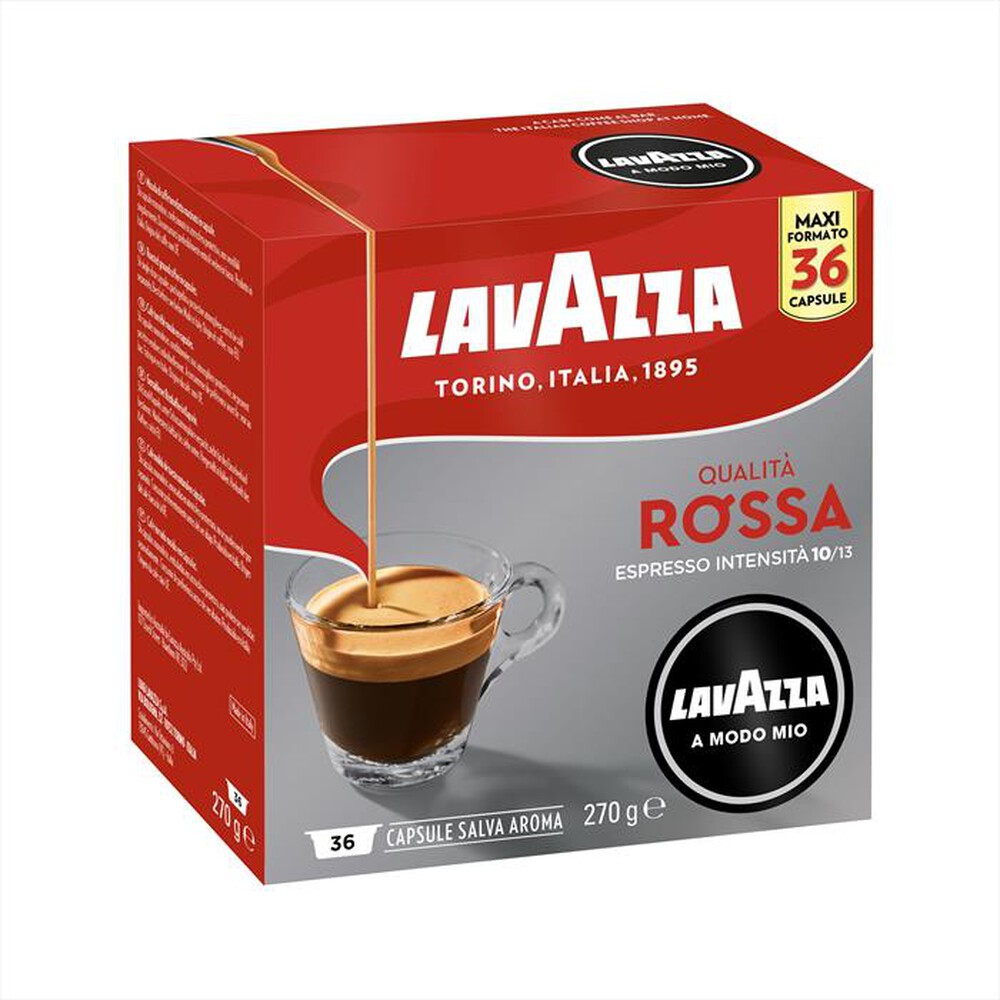 "LAVAZZA - A Modo Mio - Qualità Rossa 36 Caps"