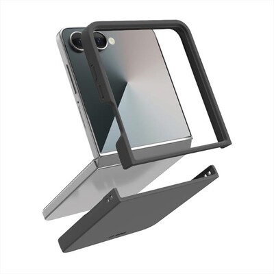 SBS - Cover in silicone per Samsung Z Flip 7-Nero