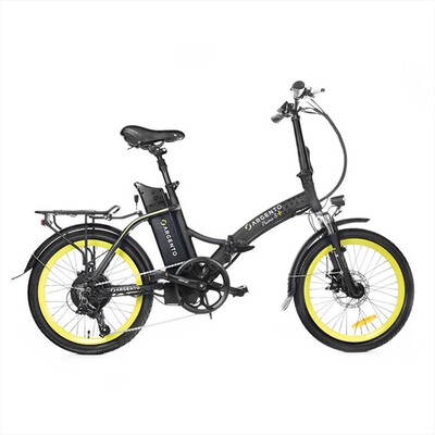 ARGENTO - EBIKE FOLDABLE PIUMA S+-Nero/Gialla