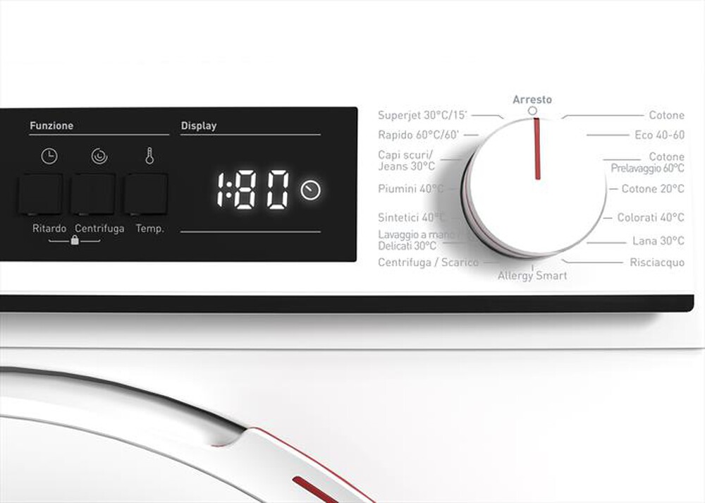 "SHARP - Lavatrice ES-NFA012DWB1 10 Kg Classe B-Bianco"