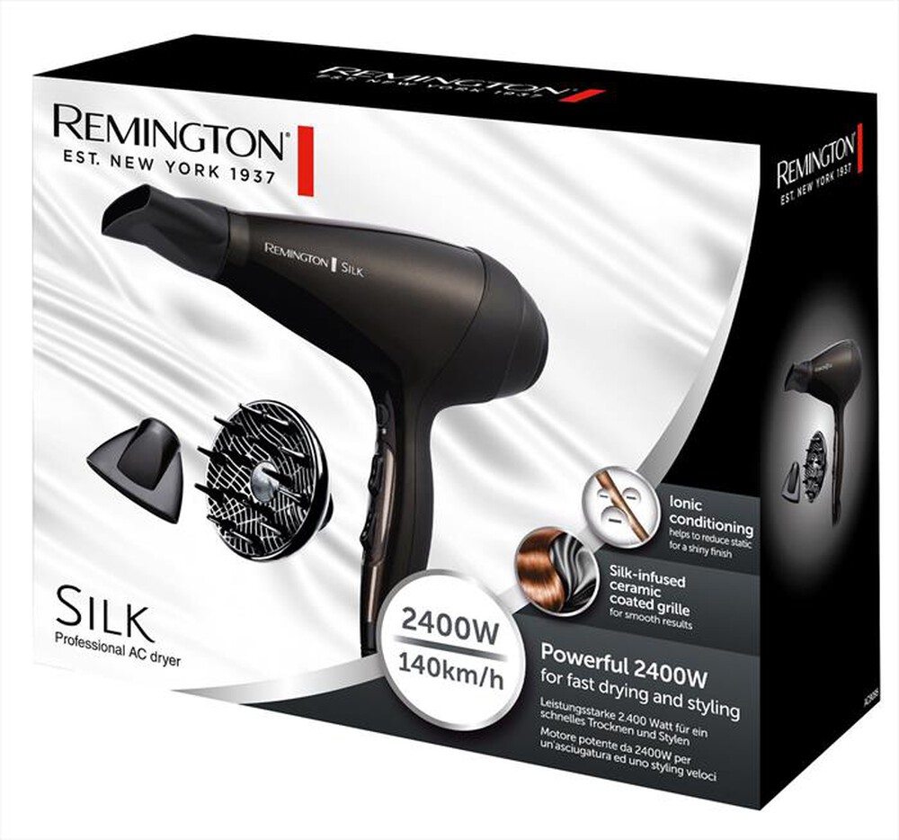 "REMINGTON - Asciugacapelli AC9095-BLACK"