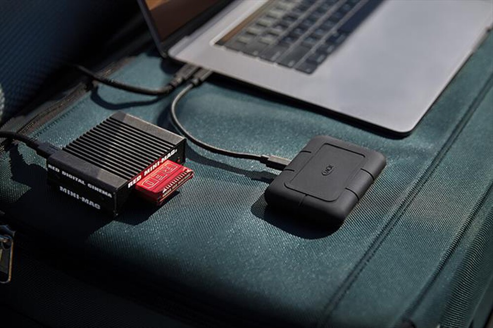 "LACIE - 4TB RUGGED SSD PRO THUNDERBOLT3-nero"