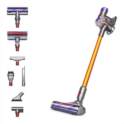 DYSON - Scopa elettrica V8 ABSOLUTE-SILVER/SILVER/NICKEL
