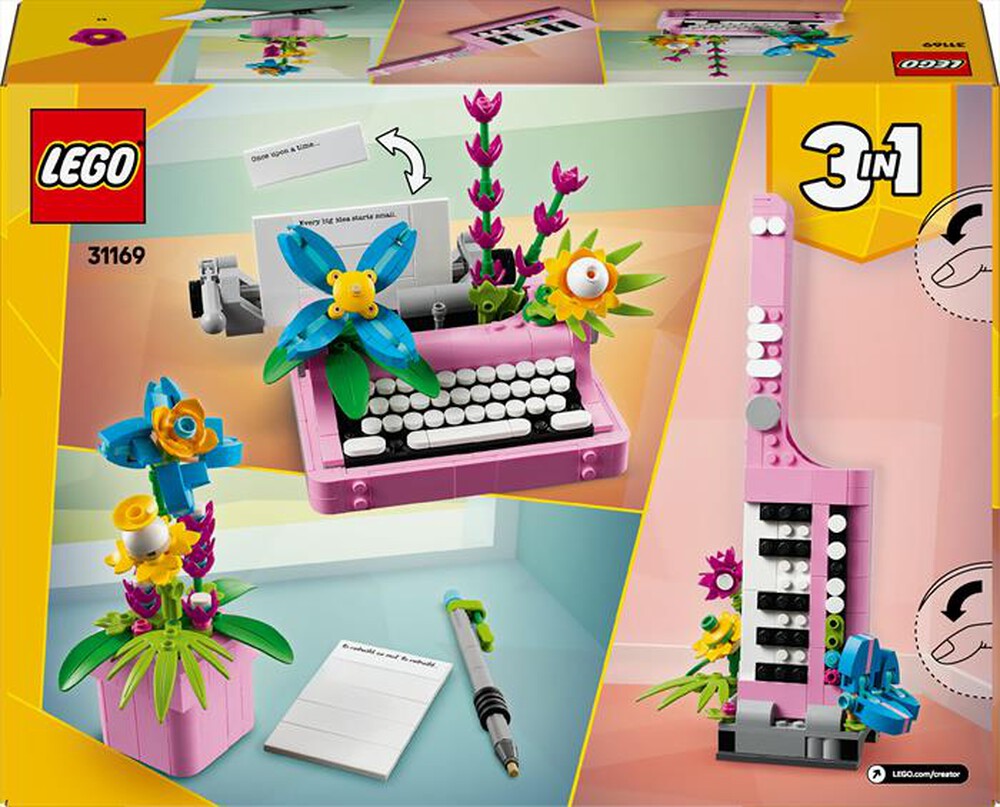 Immagine del prodotto LEGO - CREATOR Macchina da scrivere con fiori 31169