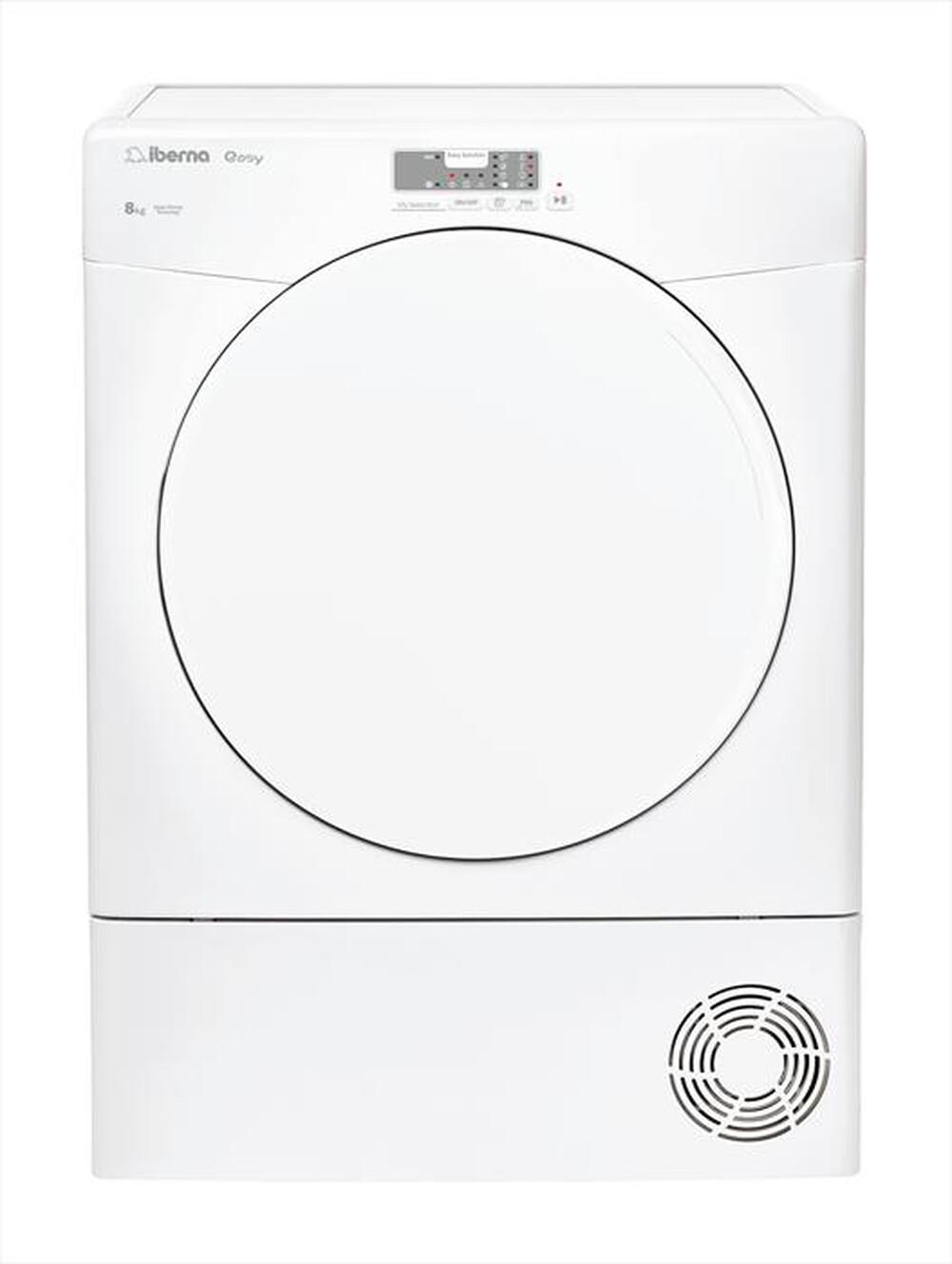 "IBERNA - Asciugatrice IEYEH8A1L-S - 8 Kg - A+-BIANCO"