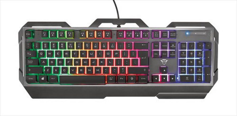 "TRUST - GXT856 TORAC GAMING KEYBOARD IT-Black RGB"