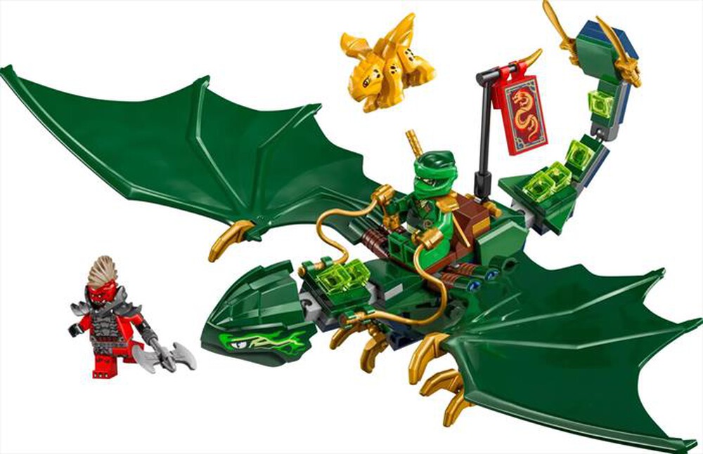 "LEGO - NINJAGO Drago della foresta verde di Lloyd - 71829-Multicolore"