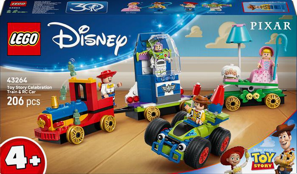 Immagine del prodotto LEGO - DISNEY Pixar Toy Story: Treno e Auto RC 43264