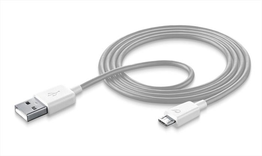"CELLULARLINE - USB Data Cable - Micro USB - Bianco"