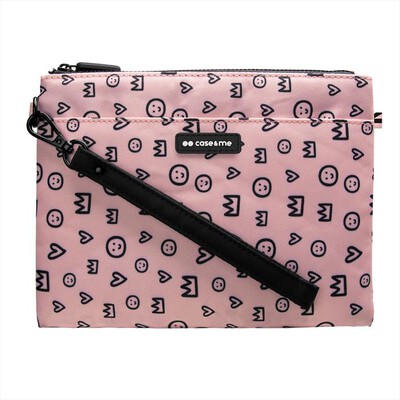 SBS - Handbag canvas CMHANDBAGPQ-Pink Queen