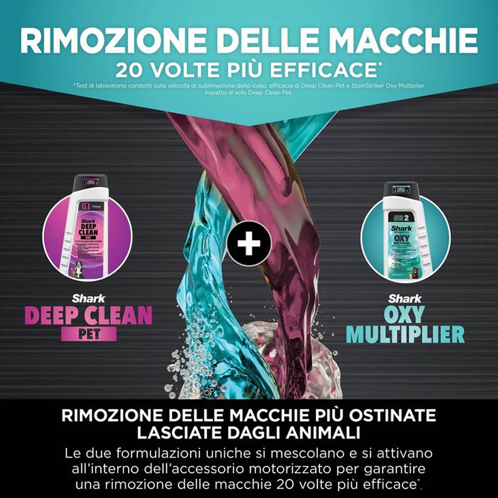 Immagine del prodotto SHARK - SMACCHIATORE PORTATILE STAINSTRIKER HAIRPRO PET-Grigio