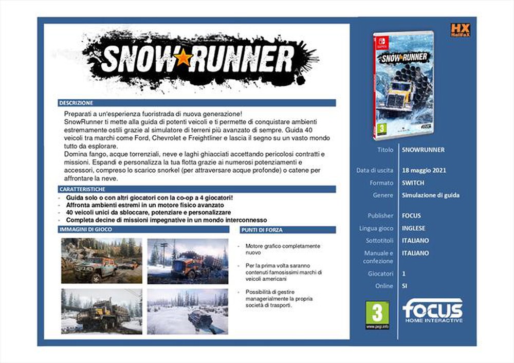 "HALIFAX - SNOWRUNNER"