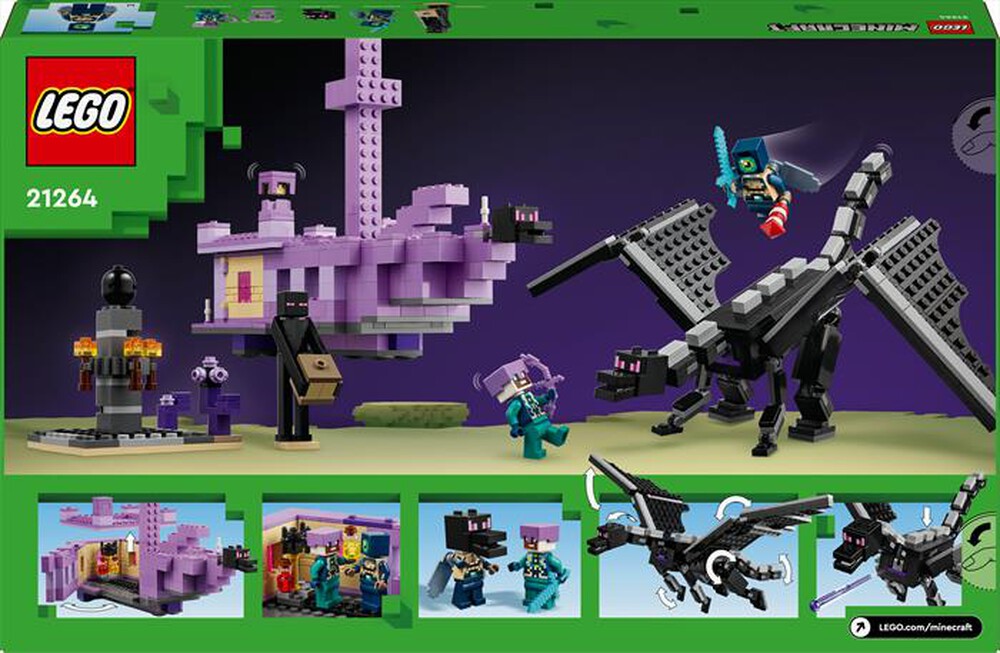 Immagine del prodotto LEGO - MINECRAFT L’Enderdrago e la Nave dell’End 21264